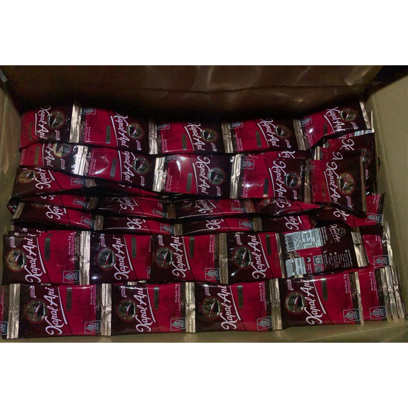 

Kopi kapal api 1 renceng 10 sachet