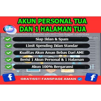 Akun Facebook Personal dan Sudah Ada Halaman
