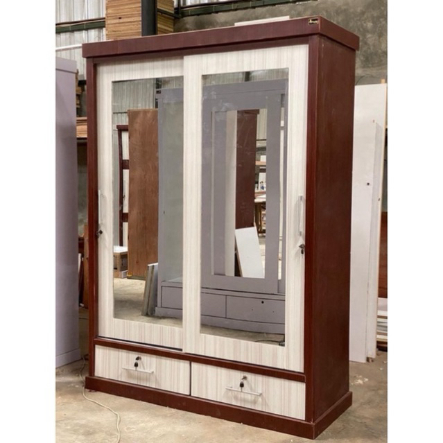 Lemari Pakaian HPL Sliding Minimalis