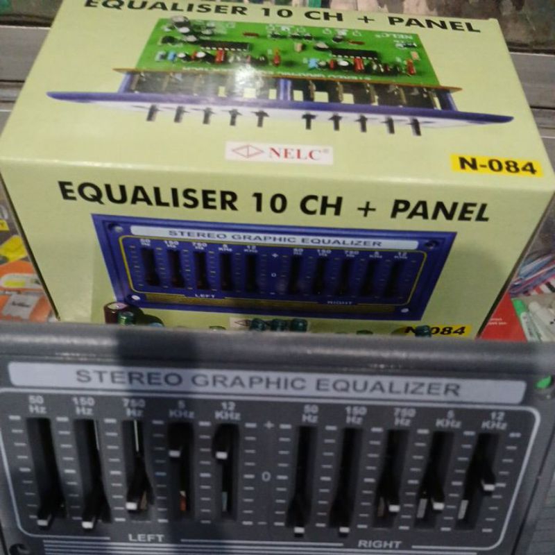 Kit Equaliser 10ch Nelc N084