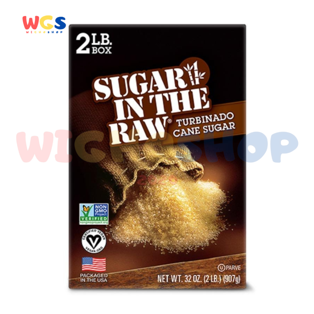 

Sugar In The Raw Turbinado Cane Sugar Non GMO 907g - Gula Emas Tropis