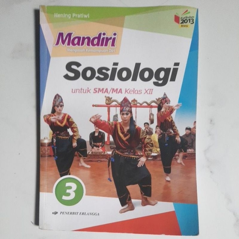 

buku paket SOSIOLOGI SMA/MA KELAS 12 ERLANGGA