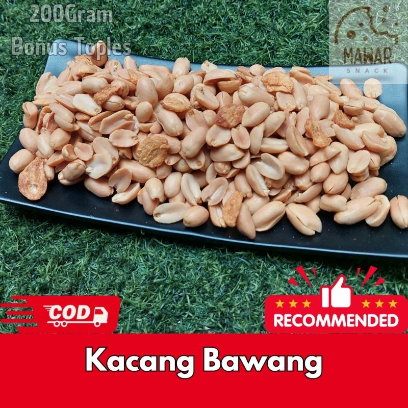 

Kacang Bawang Oven Super Gurih 200 Gram - Kacang Bawang Putih