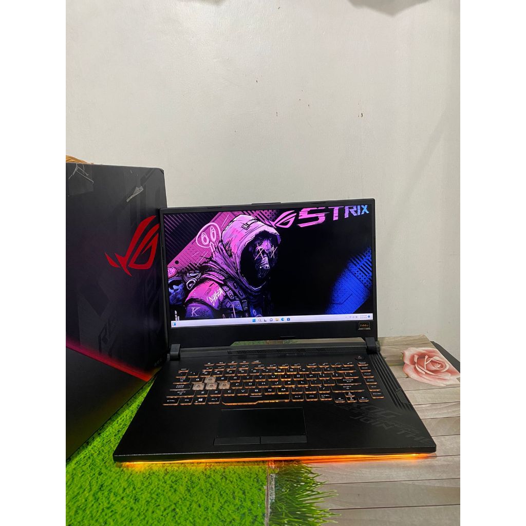 Asus ROG Strix GL512Li i7-10750H 16GB/512GB Win.11+OHS GTX 1650Ti (4gb) Mulus
