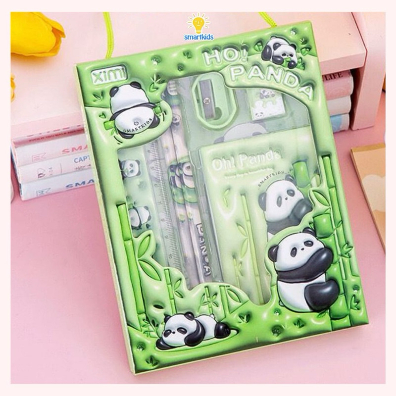 

Alat Tulis Set paket Komplit 7 in 1 / Kotak Pensil Anak / Tempat Pensil karakter kartun lucu