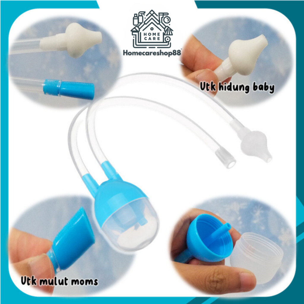 Nasal Aspirator Penghisap Ingus Bayi / Sedotan Ingus Bayi / Alat Penghisap Ingus Bayi Manual