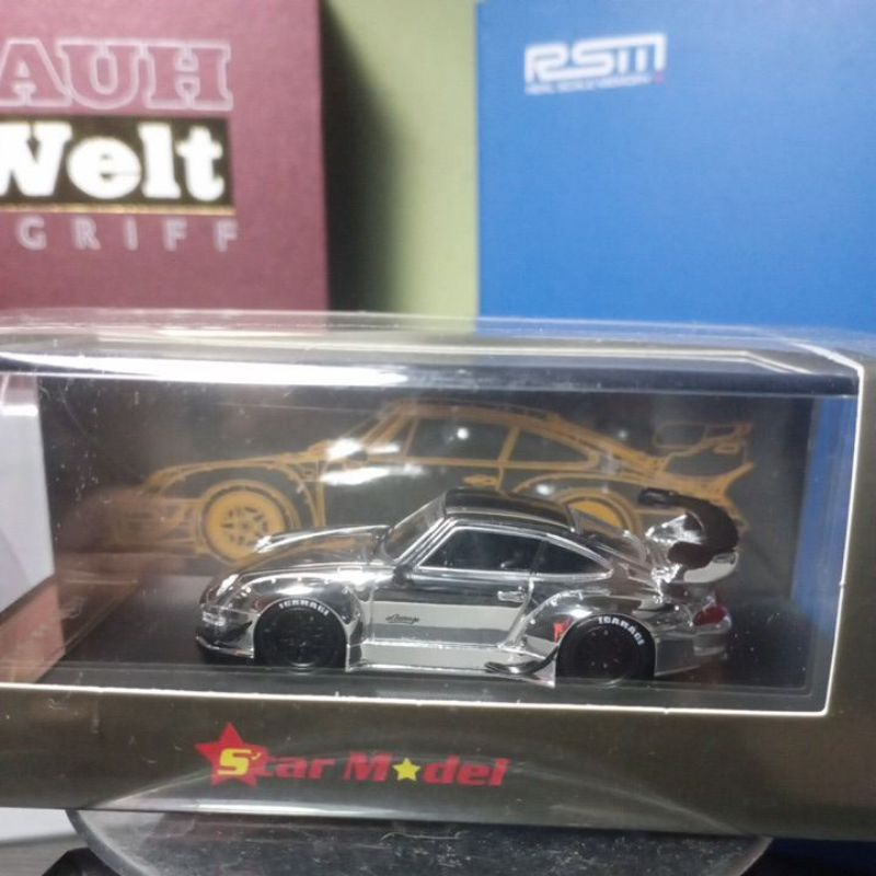 Star Model Porsche RWB 993 Chrome