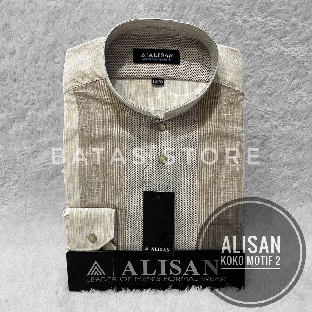 Alisan Koko Reguler Lengan Panjang