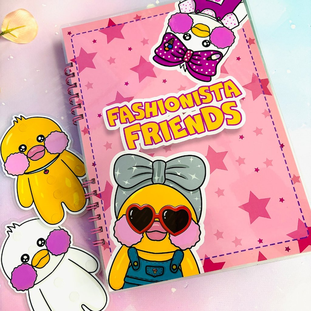 ❤Buku mainan anak|Bebek fashion|Mainan Viral
