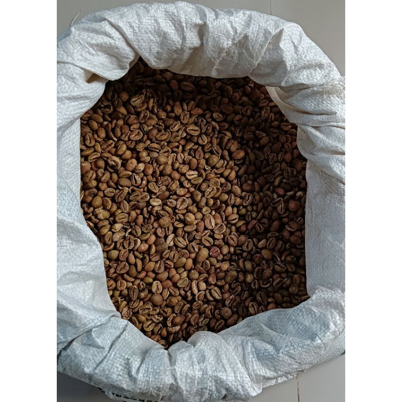 

Biji Kopi Robusta Wine Grade 1, 1 Kg, mentah, green bean wine proses, Kopi Bengkulu