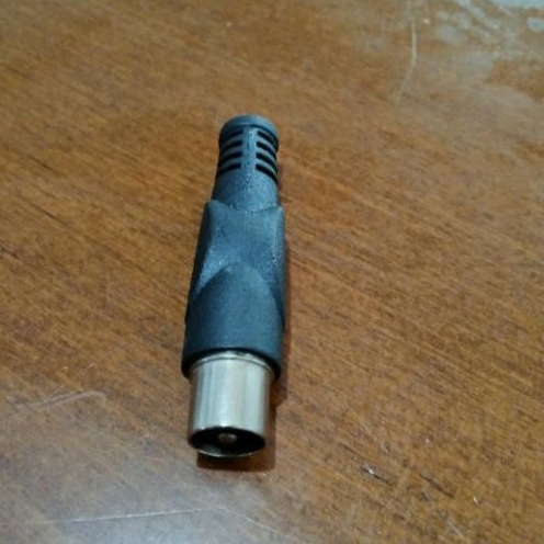 JACK ANTENA TV MALE PVC JAK ANTENA TV MALE PLASTIK