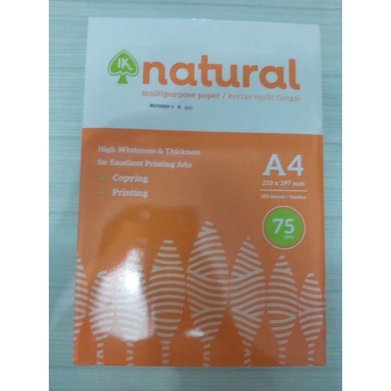 

Hvs 75 Gr Naturall