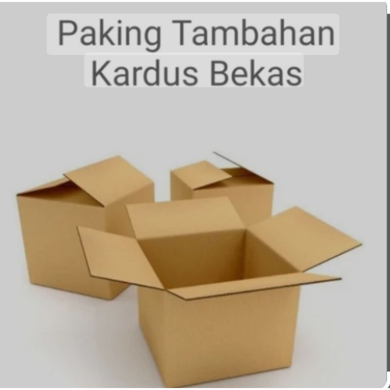 

Tambahan packing kerdus /bubble