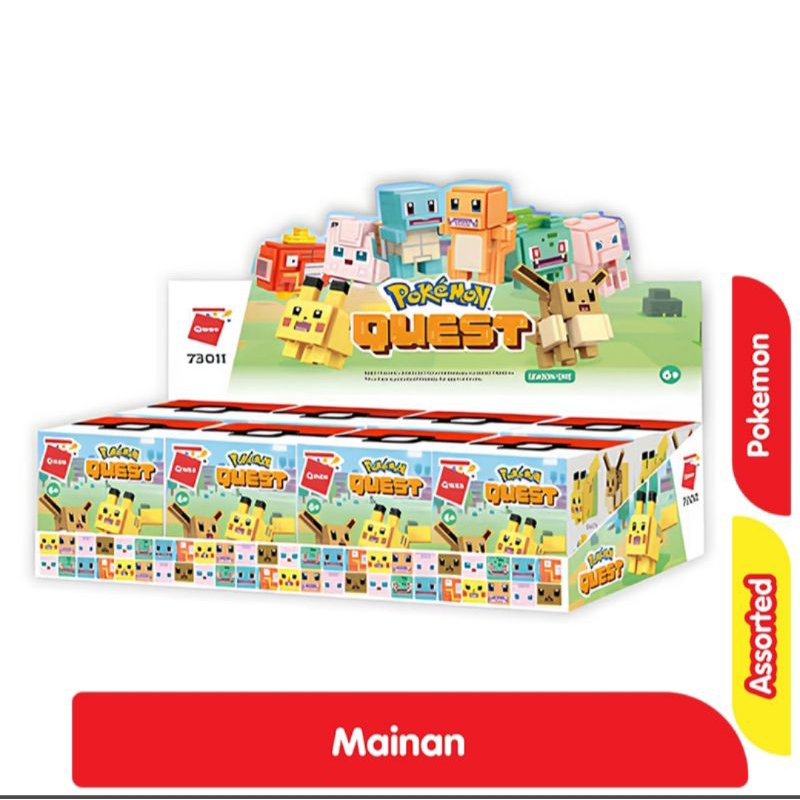 Qman Pokemon Quest Blind Box Assorted