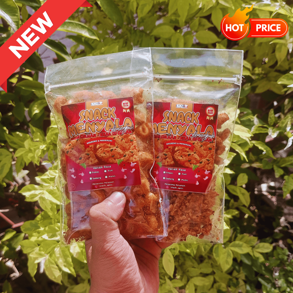 

Makaroni pedas daun jeruk murah 100gr grosir