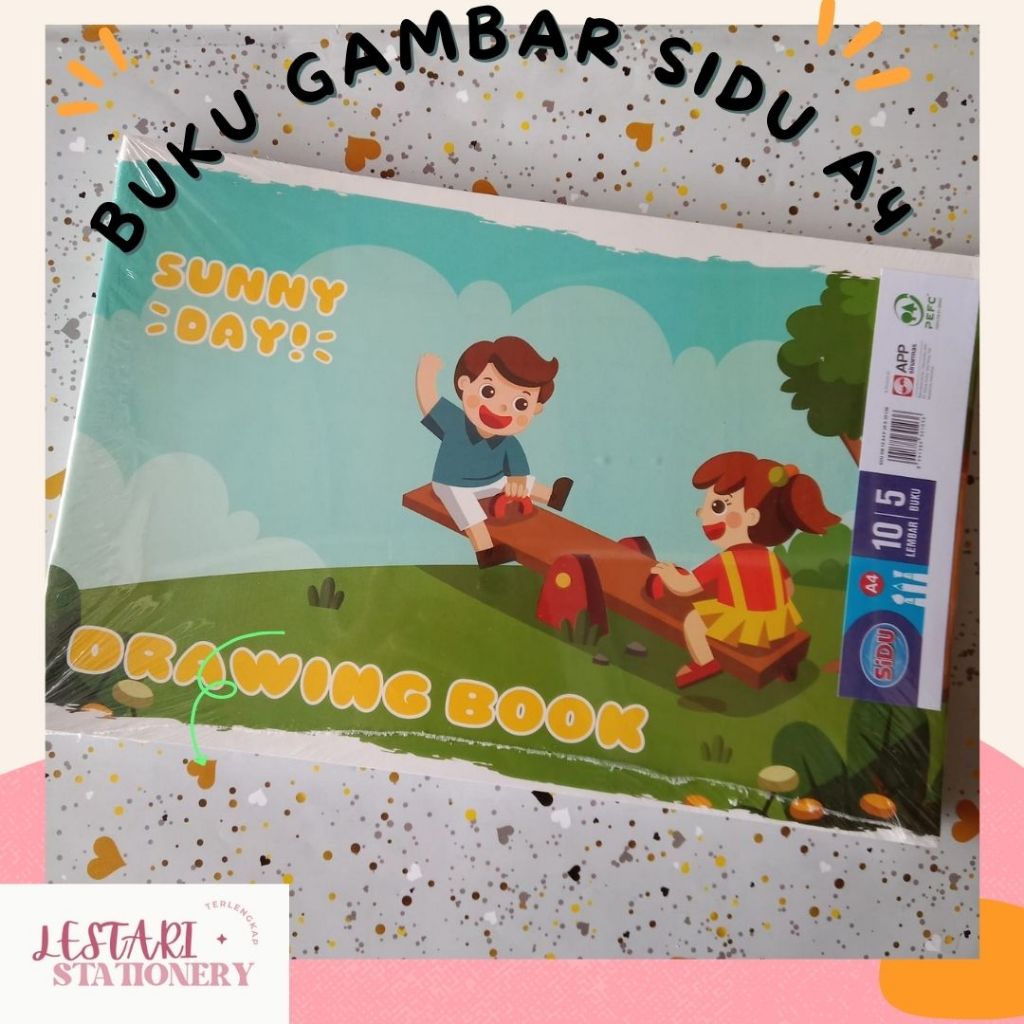 

Buku gambar sidu A4 | buku menggambar | Lestari stationery