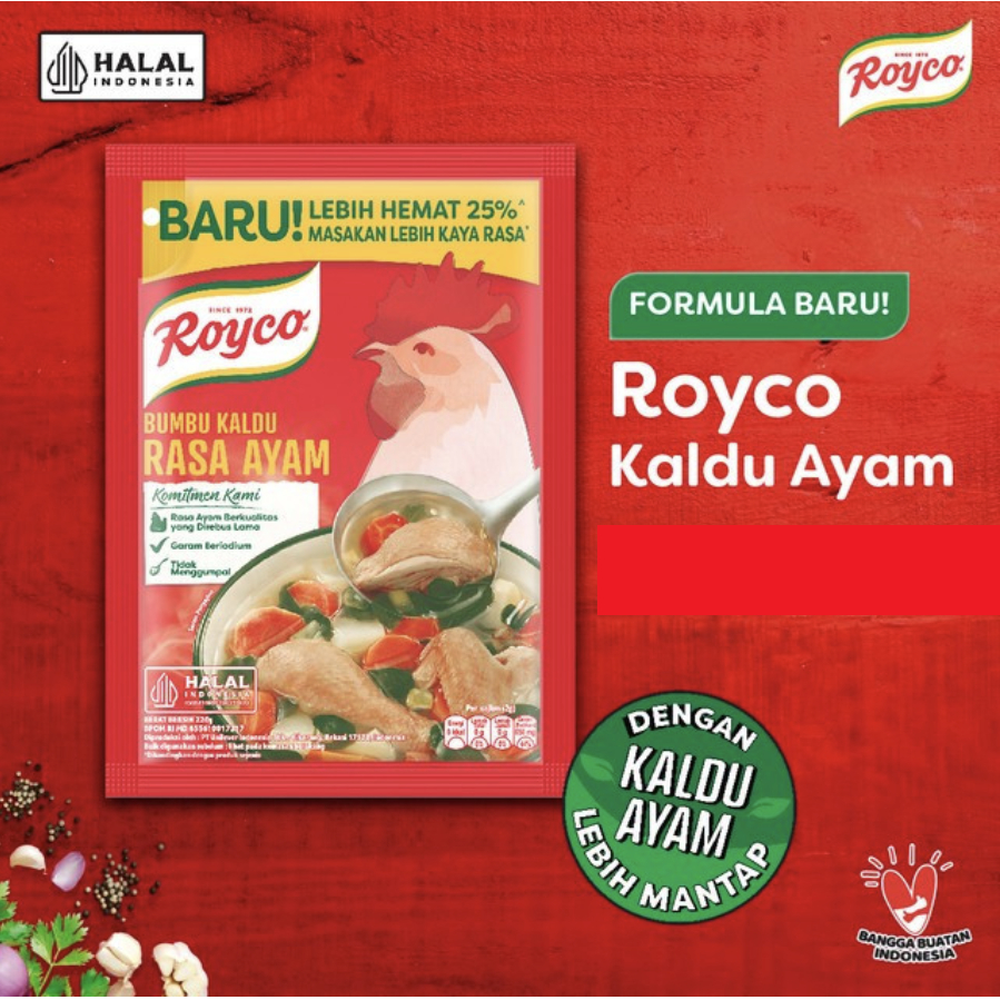 

Royco Bumbu Kaldu Sachet - 6x 8 gram