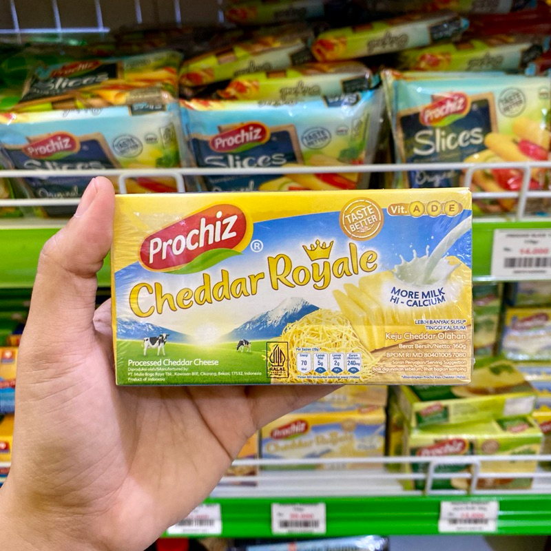 

Prochiz Cheddar Royale 160gr