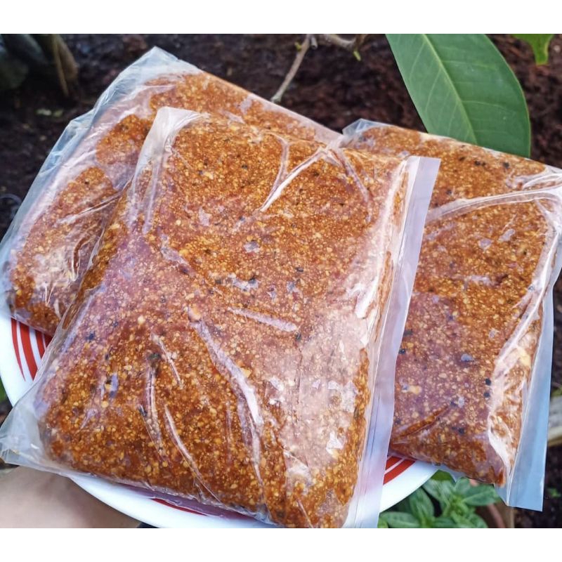 

Bumbu pecel khas Banyumas Sambel Pecel Sambel -kacang 250gr Halal