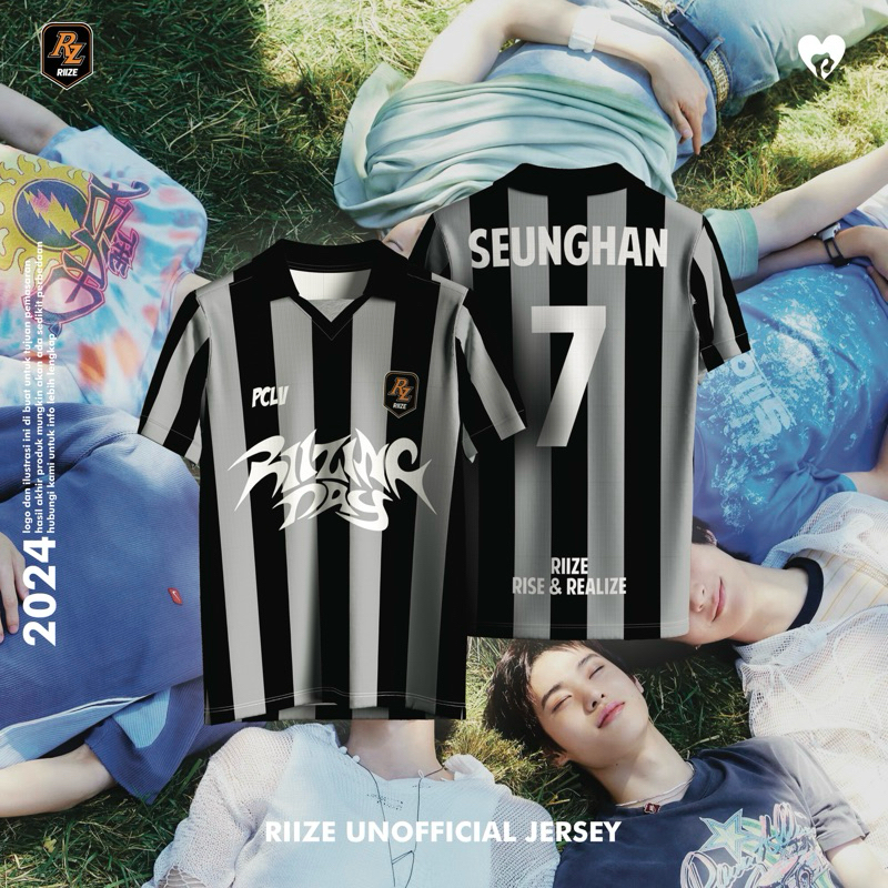 JERSEY RIIZE // JERSEY KPOP // KAOS RIIZE // RIIZE TSHIRT (Pre order) - @preciouslove.co