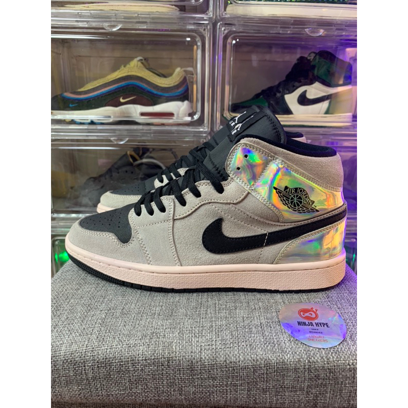 AIR JORDAN 1 MID IRIDESCENT , AIR JORDAN 1 IRIDESCENT , AIR JORDAN 1