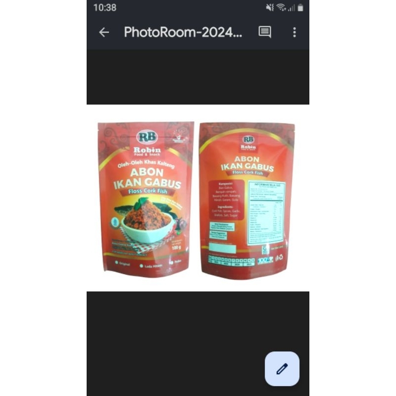 

Abon Iwak Kutuk