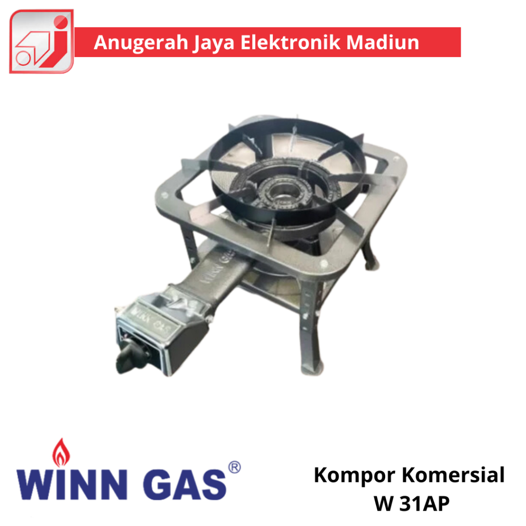 Kompor Cor Winn Gas W 31AP / Kompor Tekanan Rendah Winn Gas W 31AP