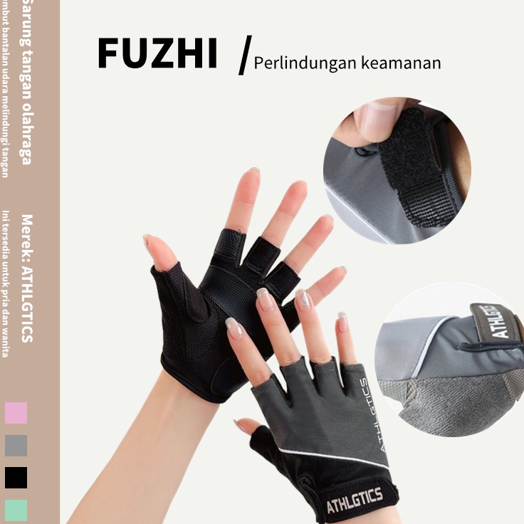 Cashback Sarung Tangan Fitness Gym Wanita Sarung Tangan Olahraga Wanita Gym Gloves Women