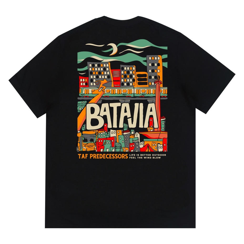 Predecessors Taf T-Shirt Teebatavia Black