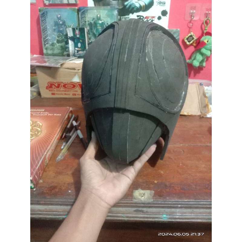 helm cosplay Black RX polosan