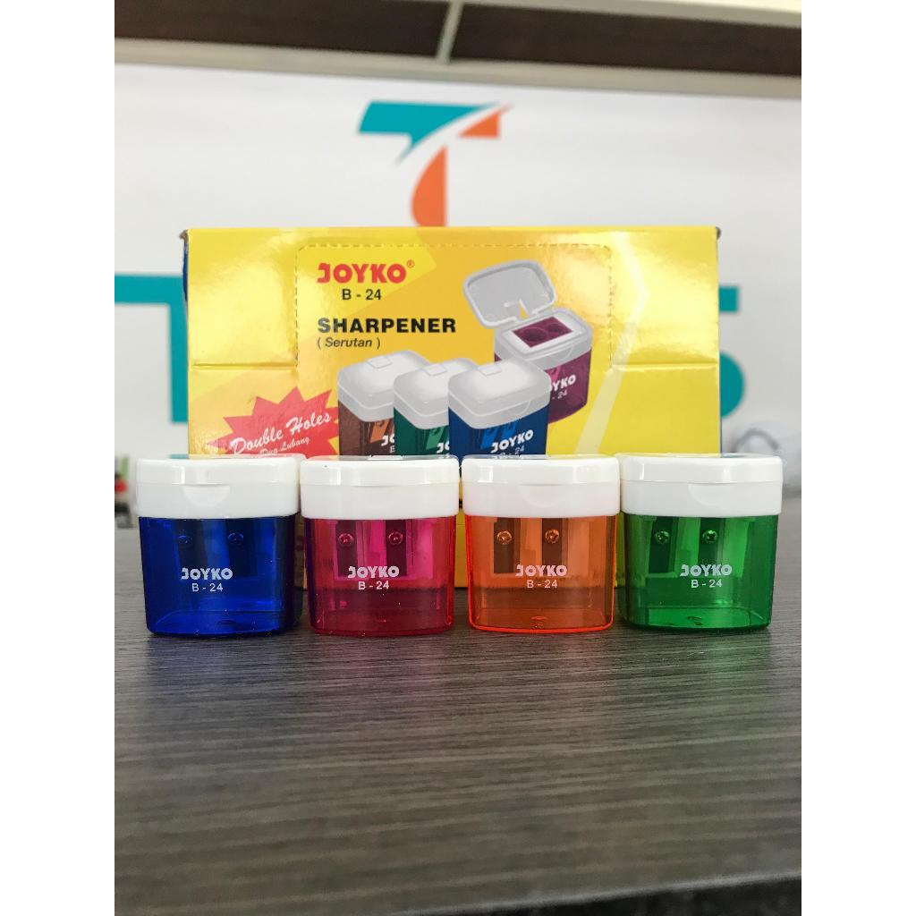 

Sharpener / Rautan Joyko B-24 / 2 Lubang / Per PCS /