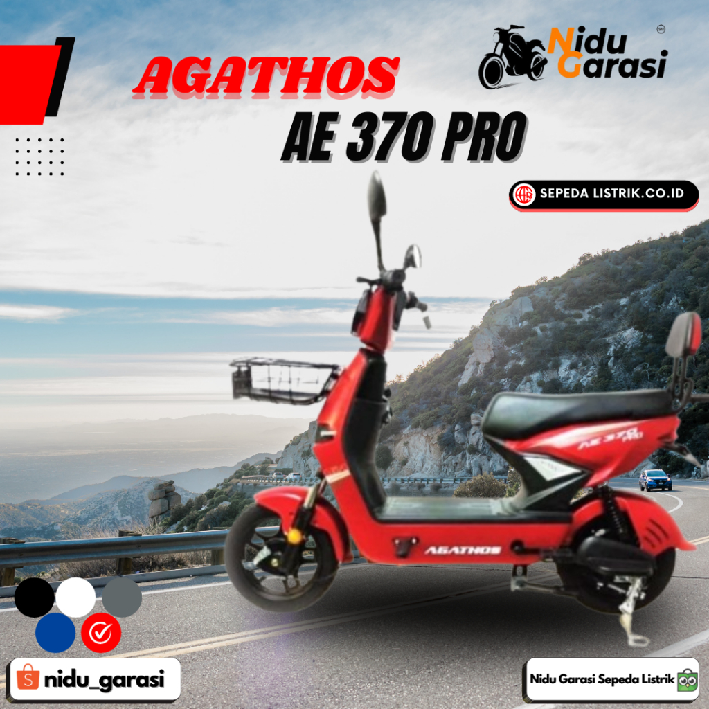 SEPEDA LISTRIK AGATHOS AE 370 PRO