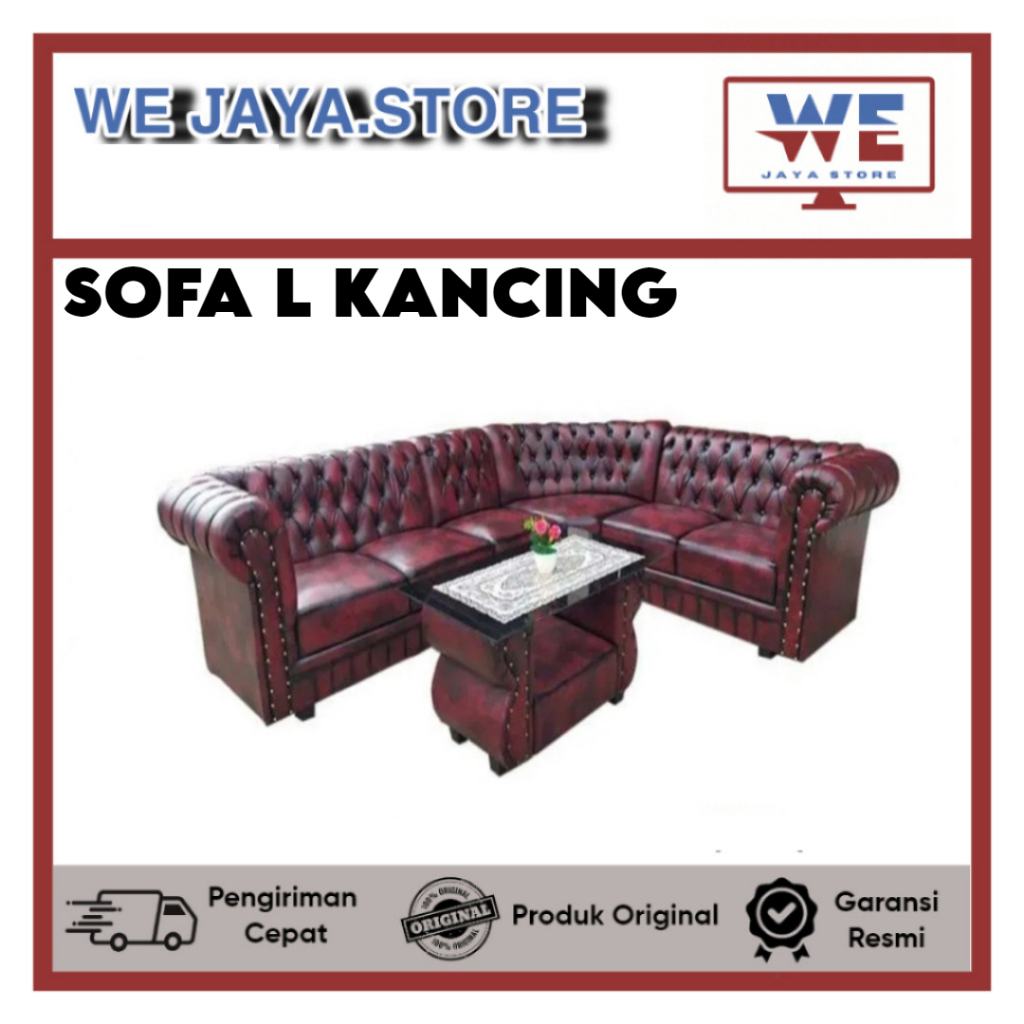 SOFA L KANCING SOFA MODERN MINIMALIS