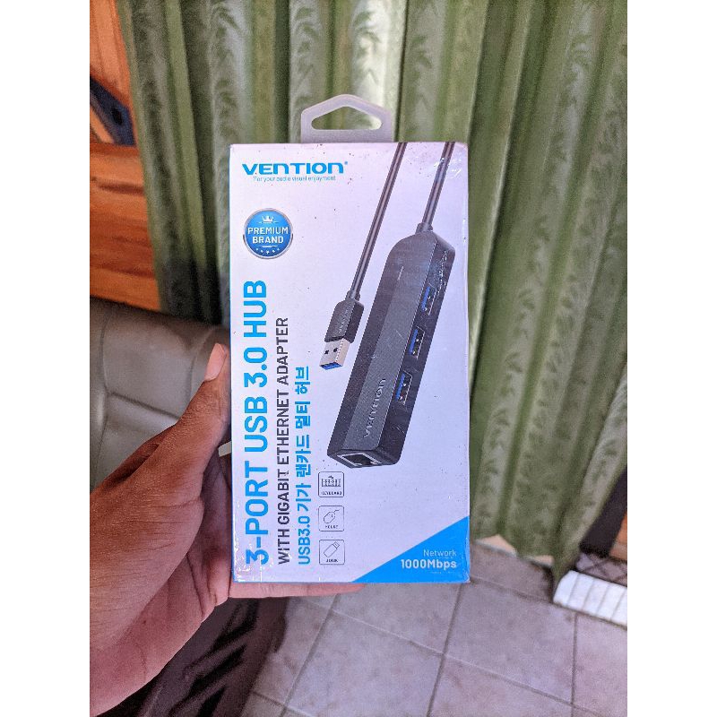USB Hub Vention 3.0 with Gigabit LAN Support Openwrt, Windows, Linux