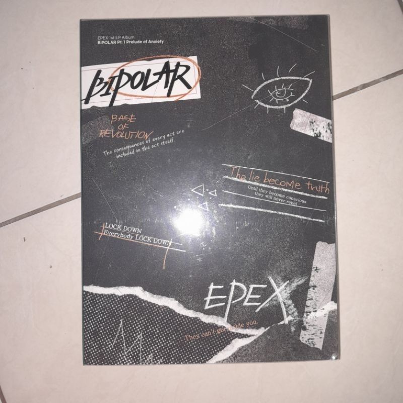 EPEX 1st EP ALBUM BIPOLAR PART 1 REALITY VERSION SEALED