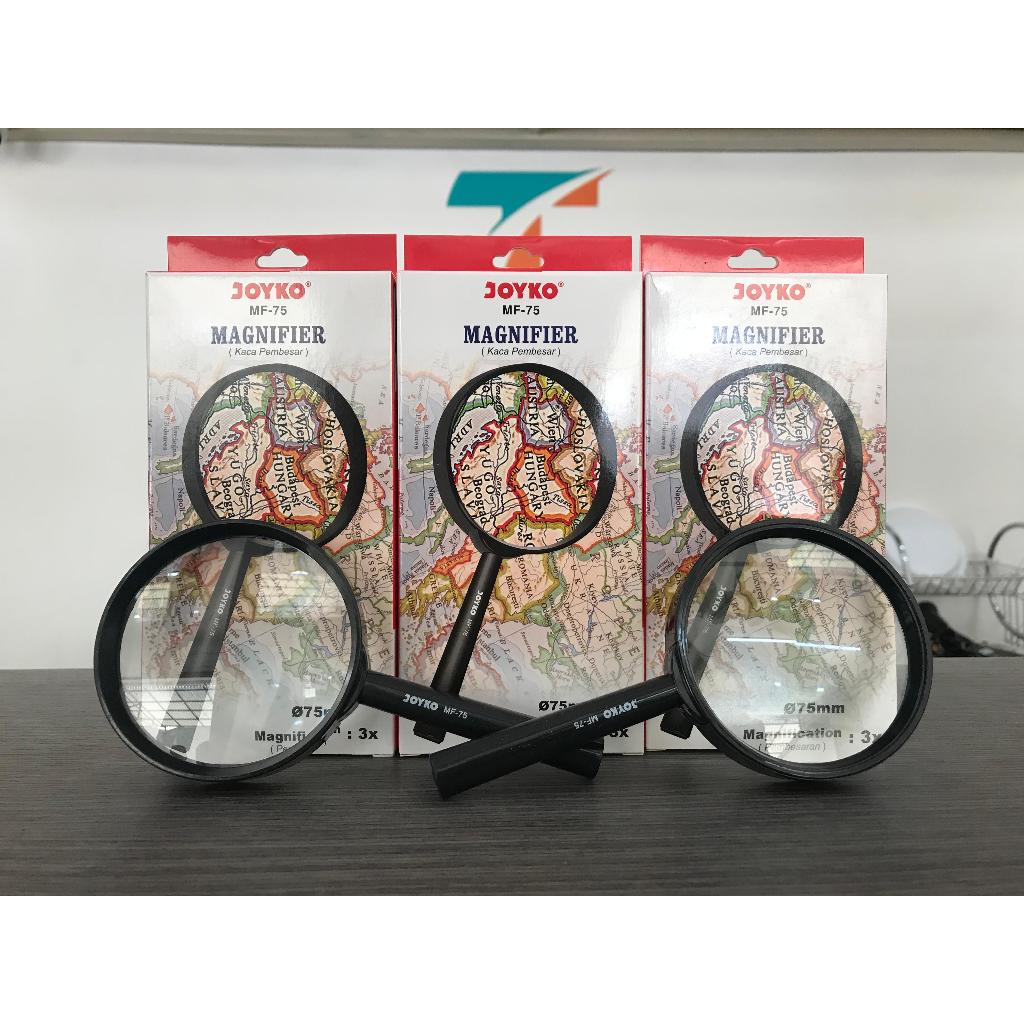 

Kaca Pembesar Glass Magnifier import / 75mm /