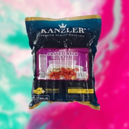 

Kanzler Sosis Frankfurter Cocktail 500 gram