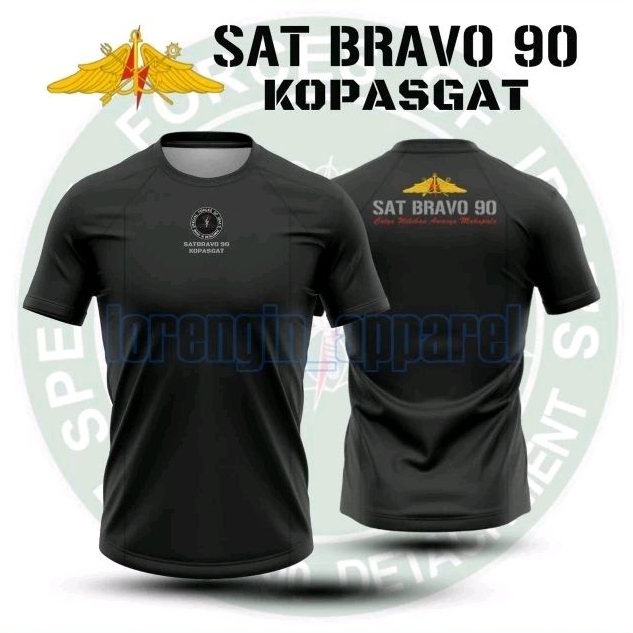 BAJU KAOS SAT BRAVO 90 KOPASGAT / JERSEY SATBRAVO / KAOS SAR BRAVO 90 / BAJU SATBRAVO KOPASGAT LENGA