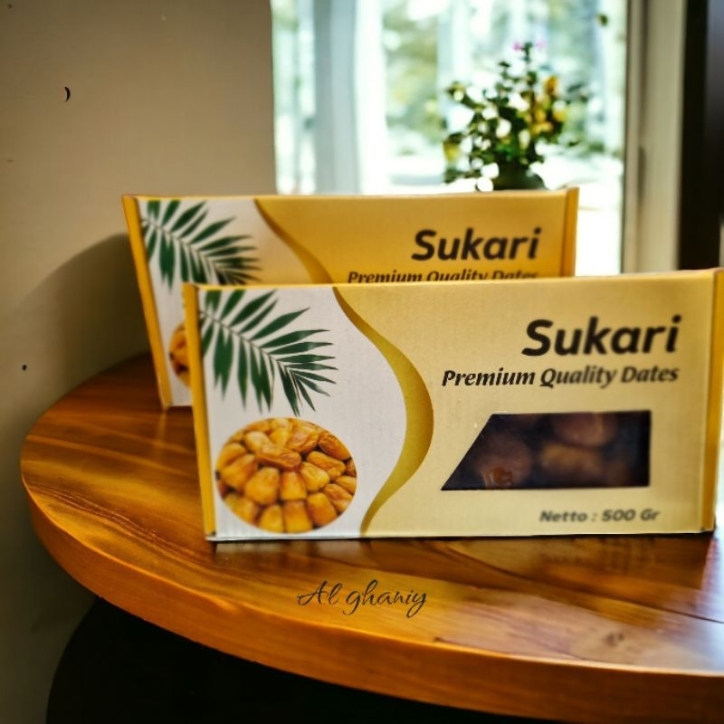 

Kurma Sukari Al Qassim 500gram Fresh | Kurma Sukari Al Qosim 500gram Kemasan box Premium