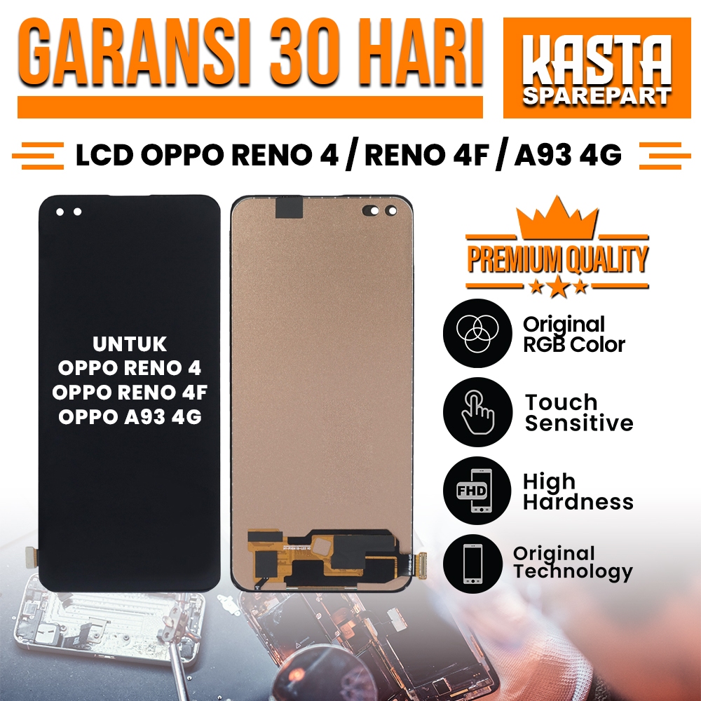 【LCD ORIGINAL】LCD OPPO RENO 4 / RENO 4F / RENO 4 LITE / A92 4G / F17 PRO FULLSET KUALITAS ORI 100%