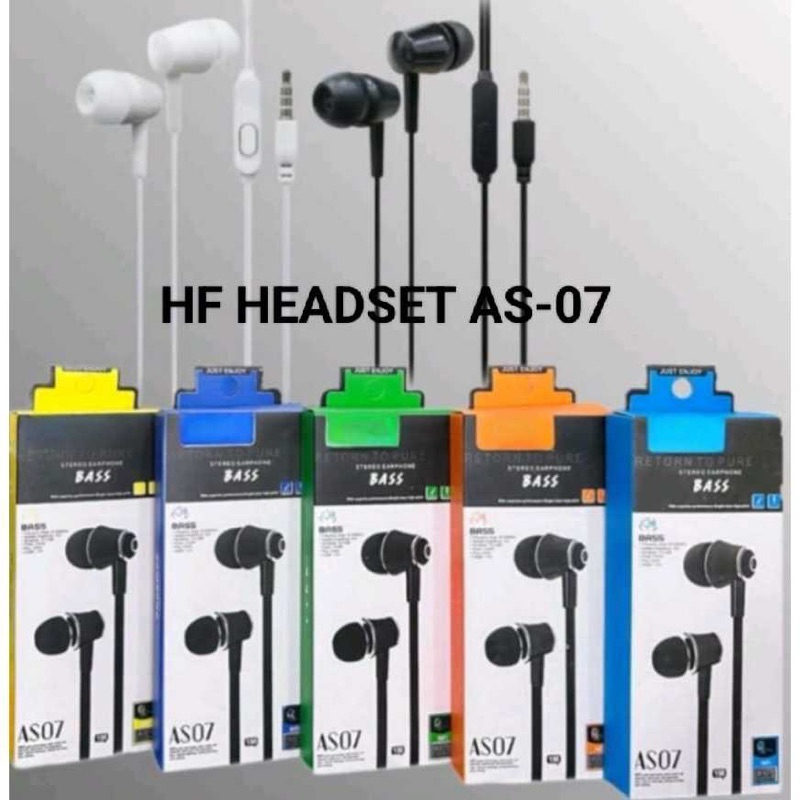 HF / HEADSET AS-07 BRANDED