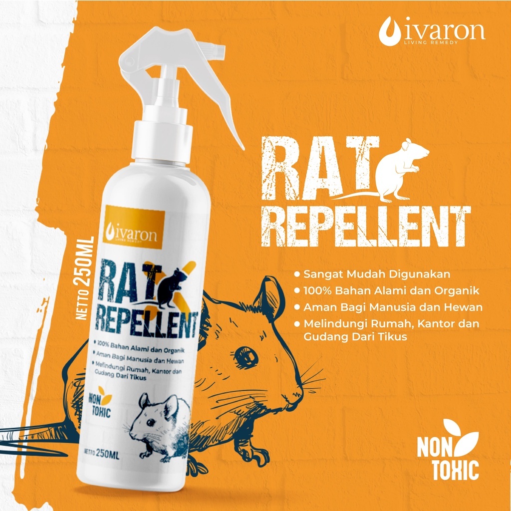 SPRAY PENGUSIR TIKUS | PEMBASMI TIKUS | OBAT PENGUSIR TIKUS RUMAH & MOBIL | SEMPROTAN ANTI RODENT RE