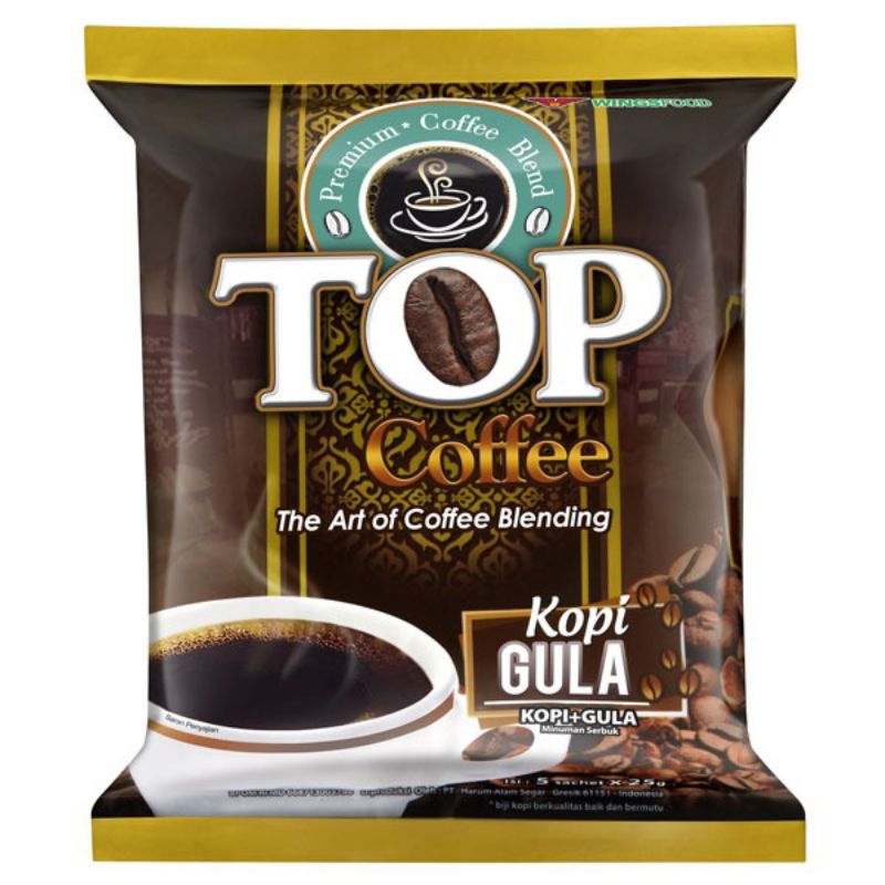 

Top Coffee Kopi + gula