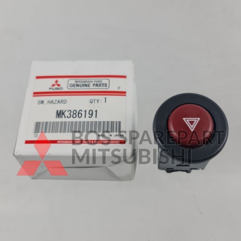 SWITCH SAKLAR TOMBOL HAZARD CANTER ORIGINAL MITSUBISHI | MK386191