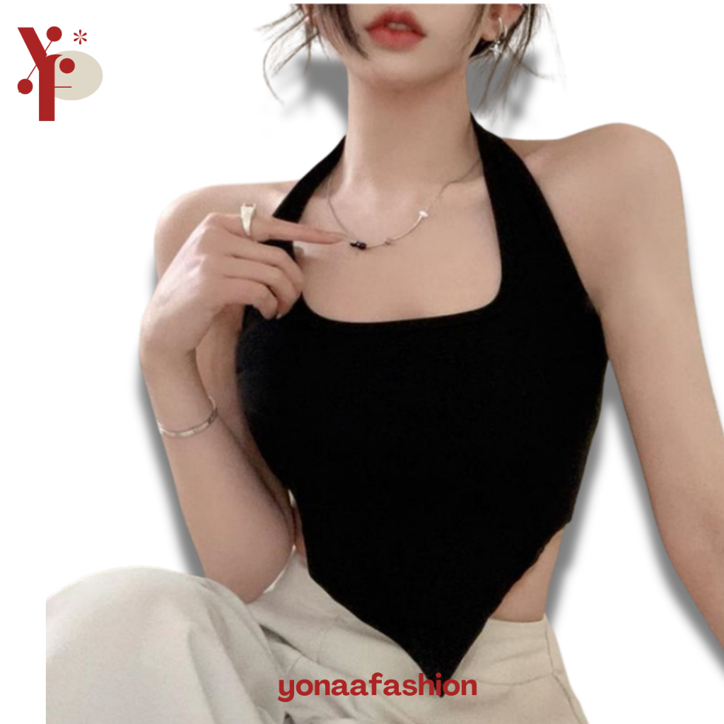 YN BR390 Tanktop Bra Leher Tanktop Bra Crop Korean Sexy Style