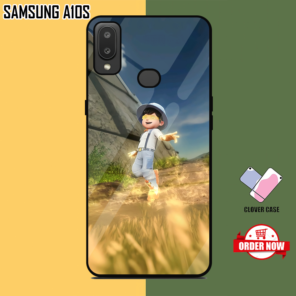 [KN17]  Case Glossy Case | SAMSUNG A10S | CASE KEKINIAN LUCU |  Casing Hp Kilau Motif BOBOIBOY