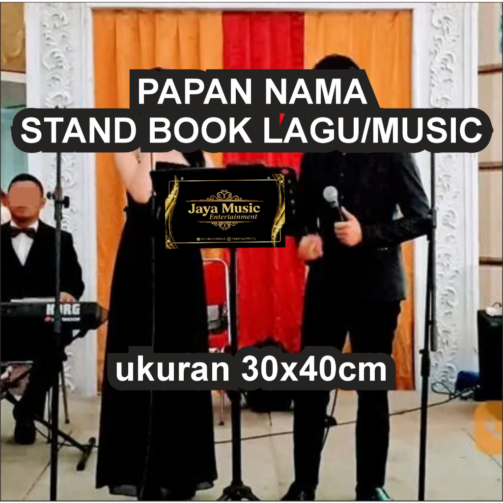 

Papan nama standbook lagu