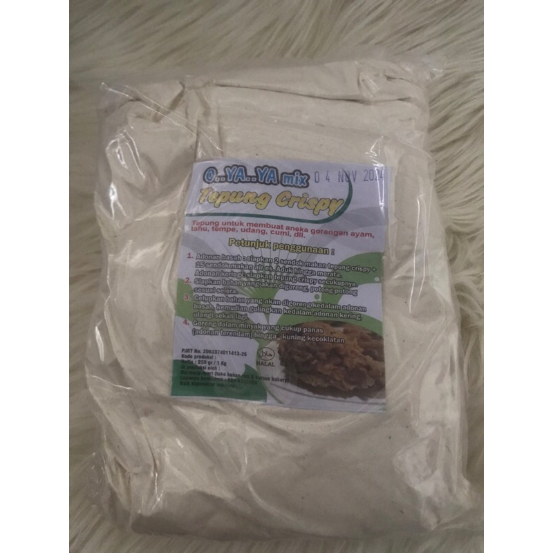 

O…ya….ya mix tepung crispy