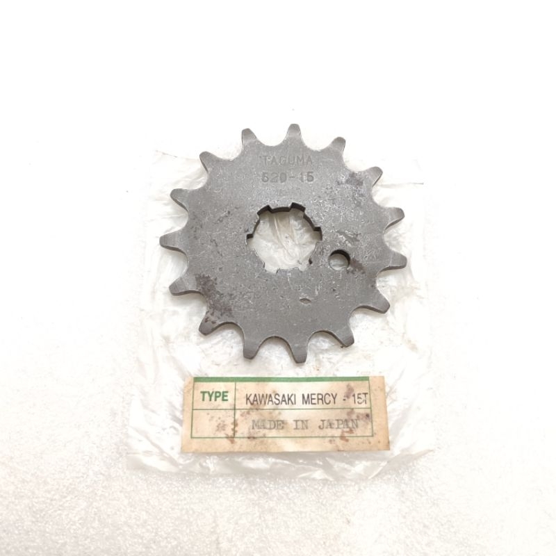 gear gir gigi depan kawasaki binter merzy mercy KZ200 KZ-200 nos japan