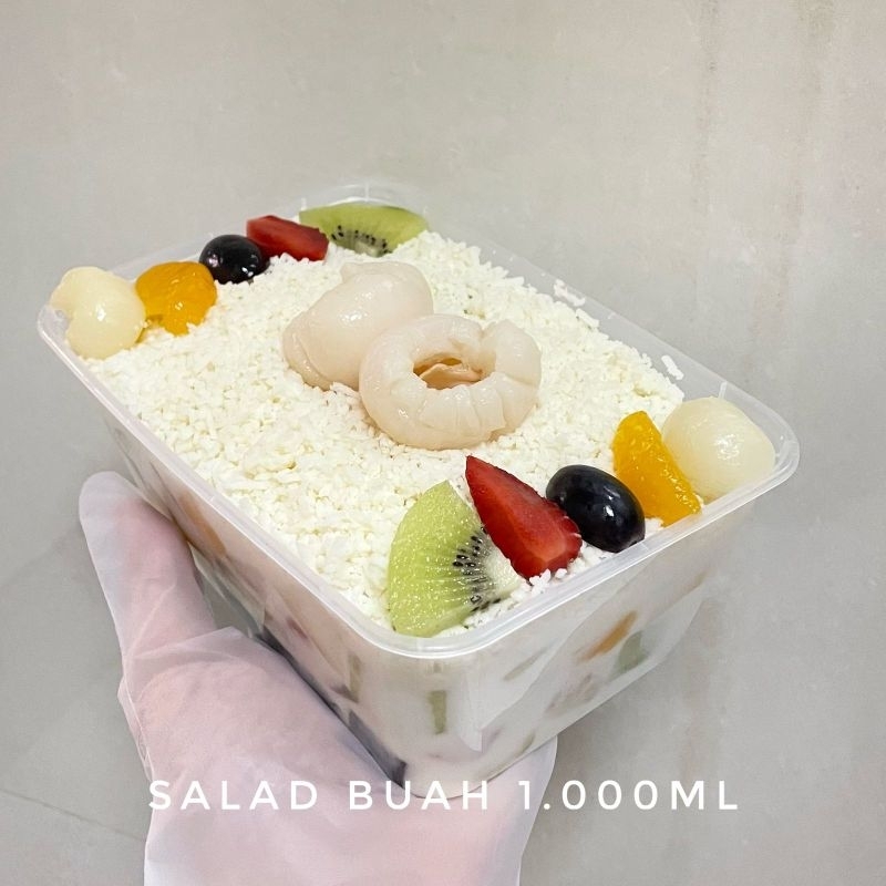 

-1 - Salad Buah Size 1.000ml - kirim kurir GOSEND/GRAB/SHOPEE EXPRESS INSTANT saja